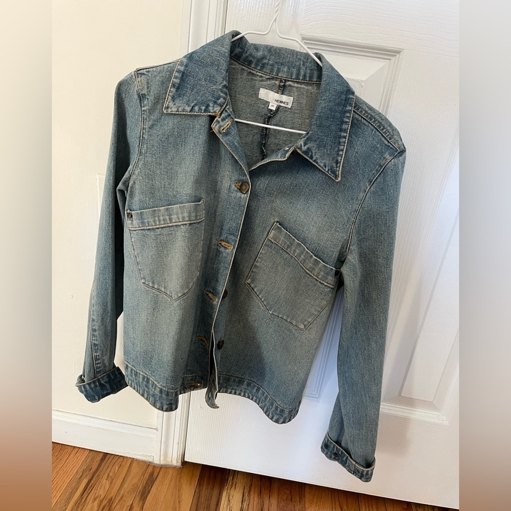Henne Light Blue Jean Jacket